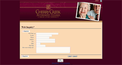 Desktop Screenshot of cherrycreekinquiry.bluestep.net