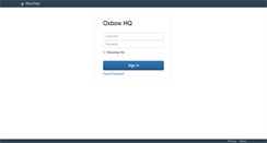 Desktop Screenshot of oxbowhq.bluestep.net