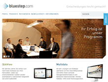 Tablet Screenshot of bluestep.com