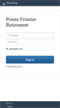 Mobile Screenshot of pointefrontierinquiry.bluestep.net