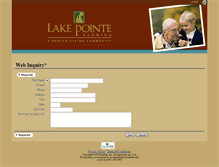 Tablet Screenshot of lakepointeinquiry.bluestep.net