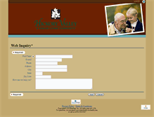 Tablet Screenshot of hickoryvalleyinquiry.bluestep.net